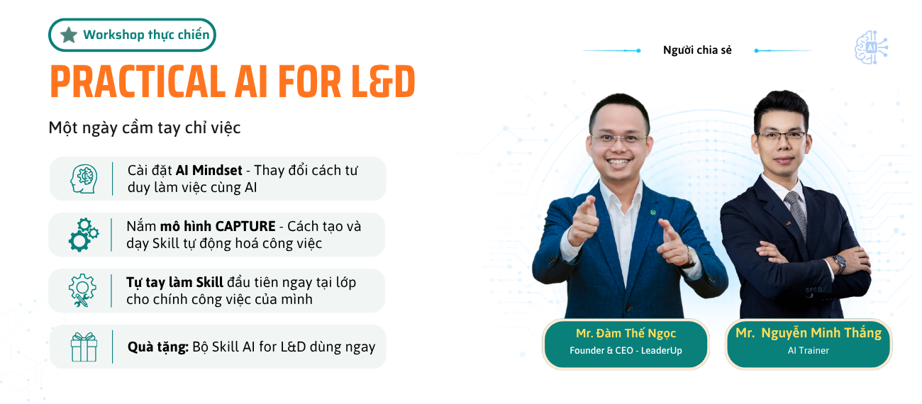 Workshop Practical AI For L&D